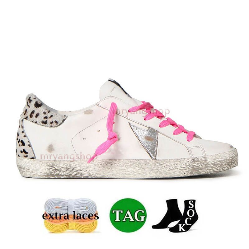 A24 white silver pink leopard print