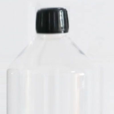 1000 ml klare Flasche schwarz c