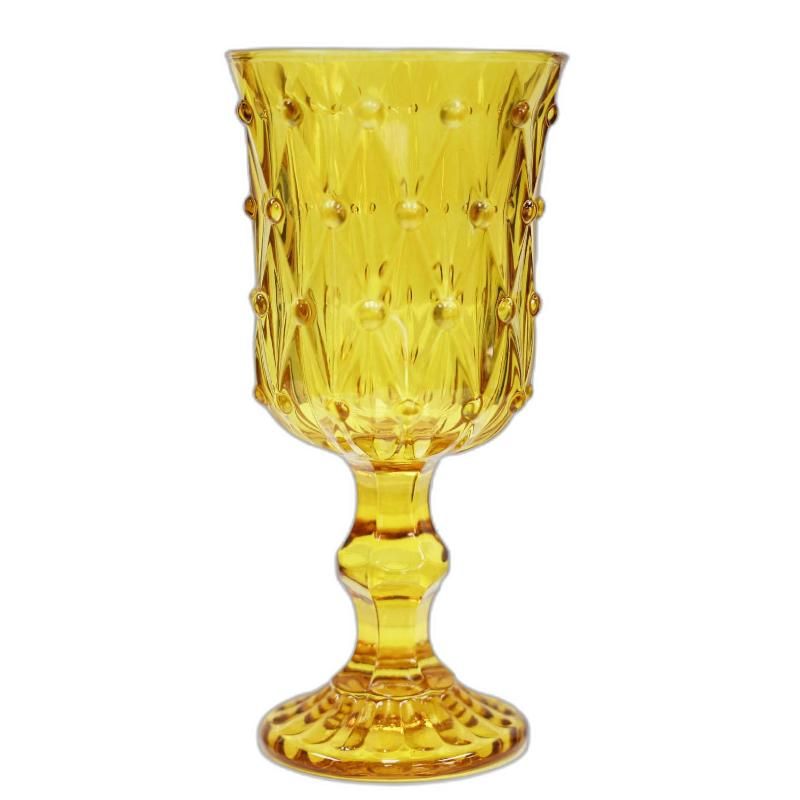 Glass de vinho de ouro 200 ml