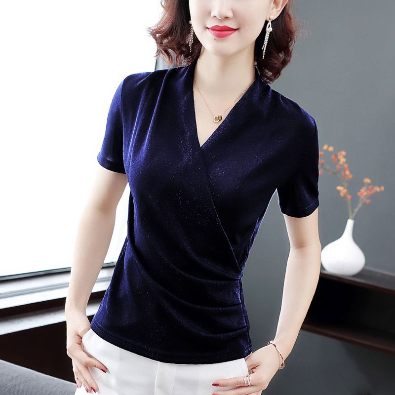 short sleeve navy