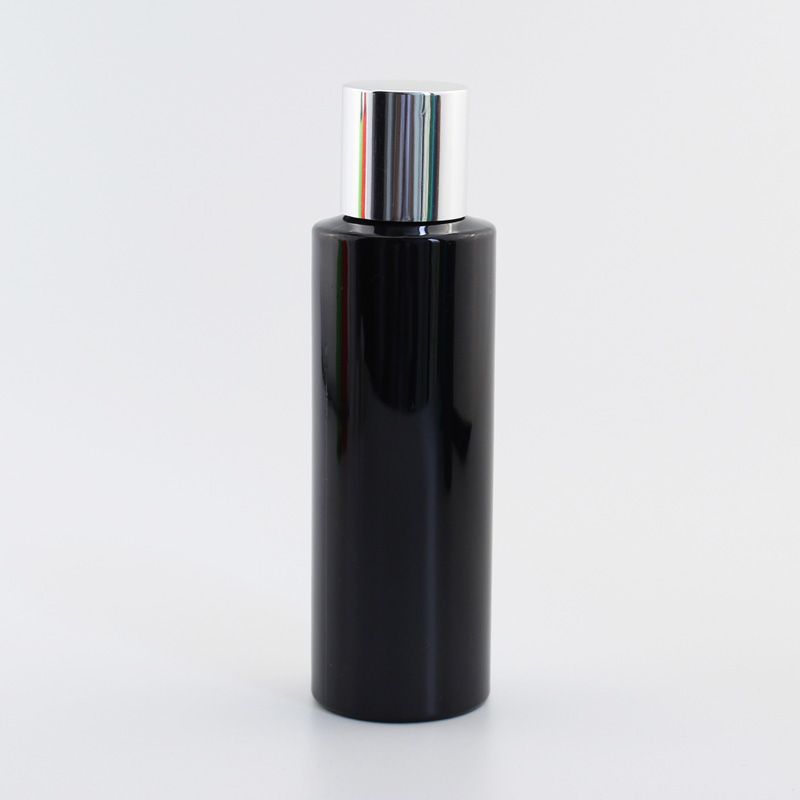 Flacon de 100 ml en plastique noir