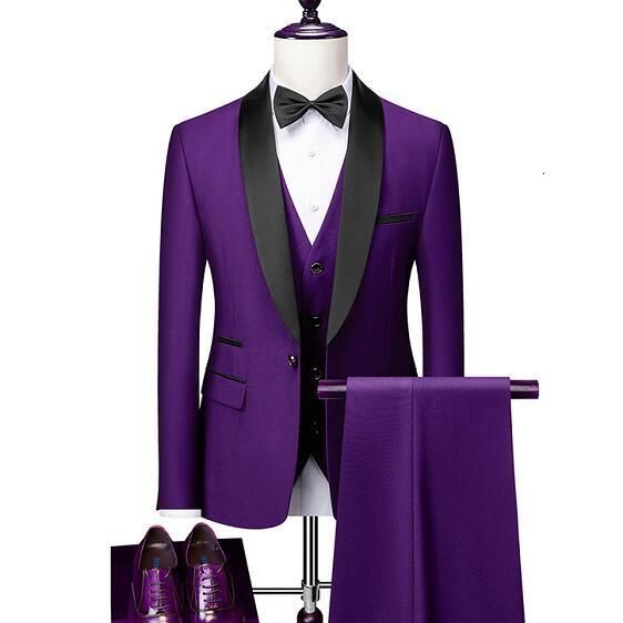 3 pcs set purple