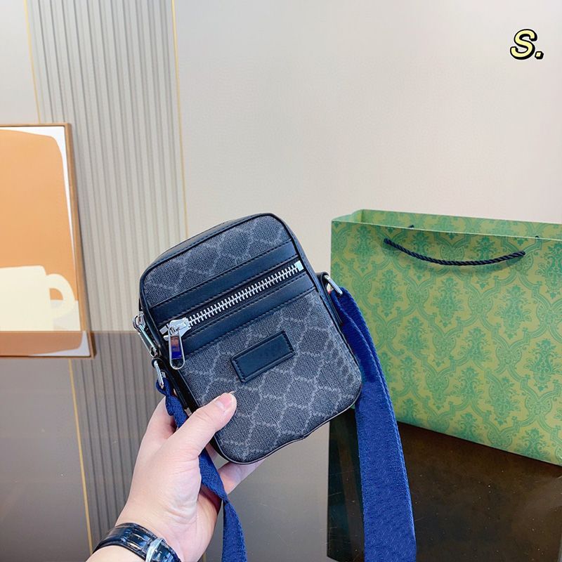 Designer Bag Mens Fashion Classic Crossbody Bag Mobile Phone Temperament  Everything Single Shoulder Bag Casual From Guonei, $61.97