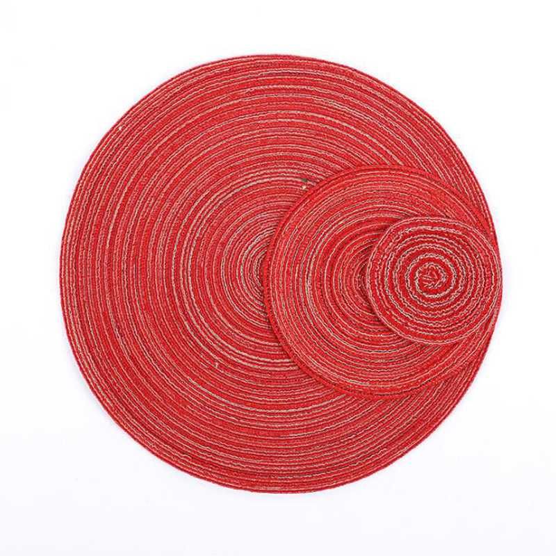 Rouge 18cm rond