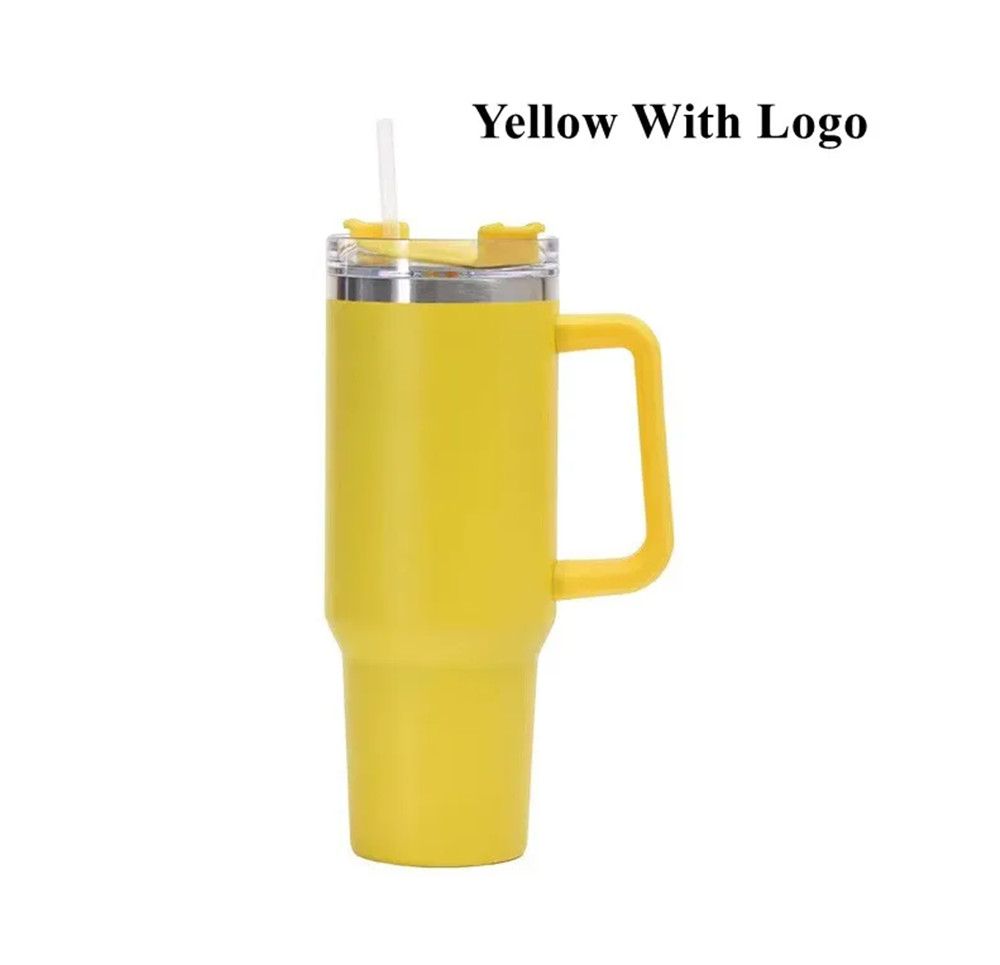 Yellow with logo