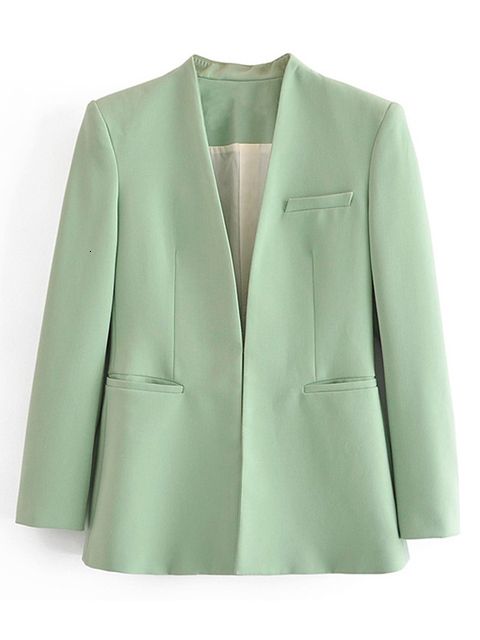 lichtgroene blazer