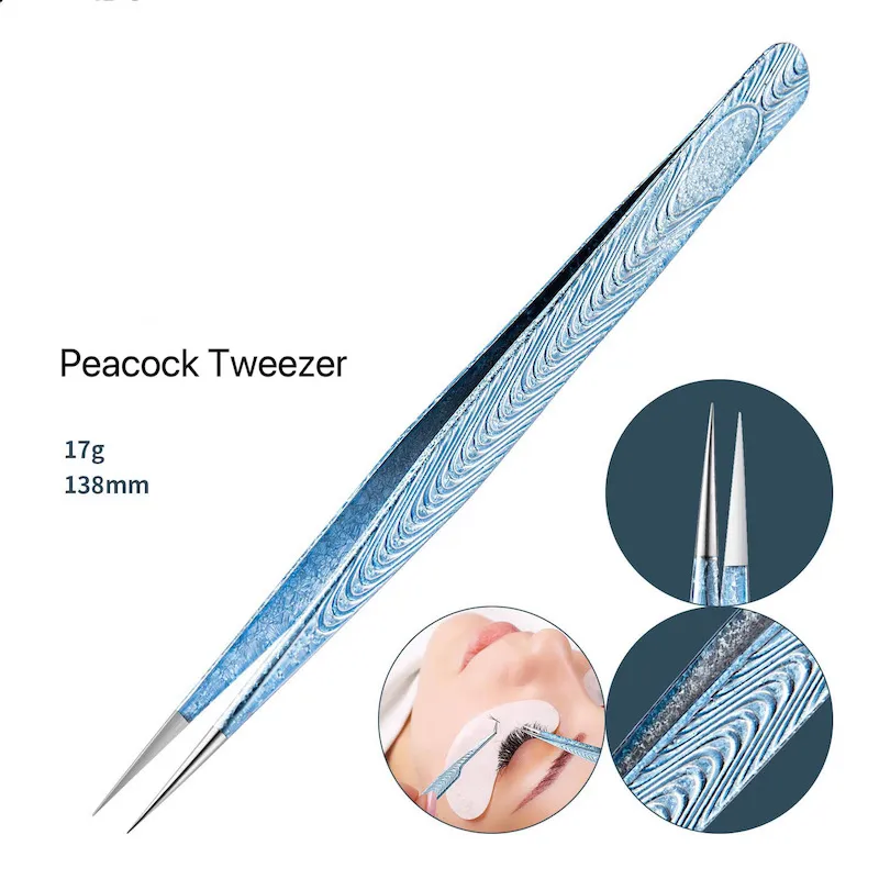 Peacock Tweeezer (niebieski)