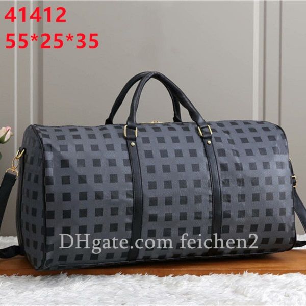 Mens Duffle Bags Women Travel Bag High Capacity Hand Luggage Pu Leather  Handbags Large Cross Body Totes Synthetic Soft Multifunction Zipper Kitbag  Duffel Bag From Feichen2, $41.02