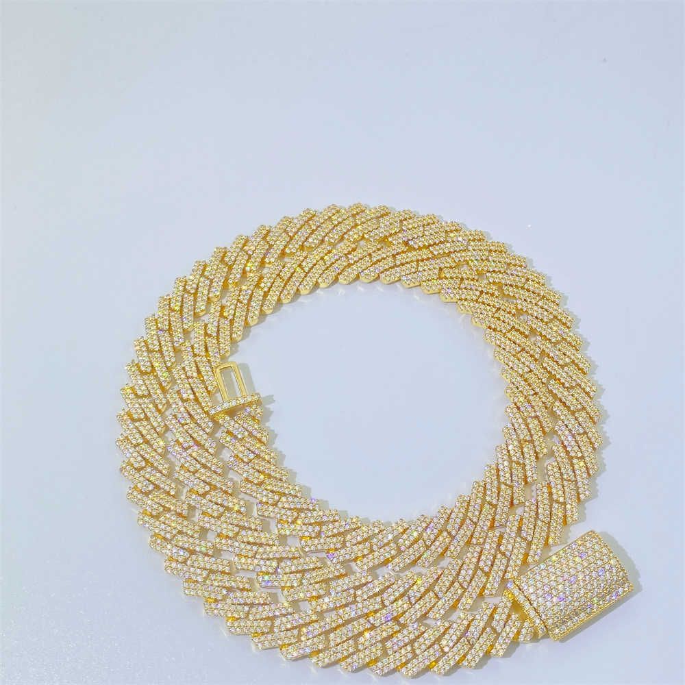 Bracelet jaune Gold-12 mm 7,5 pouces