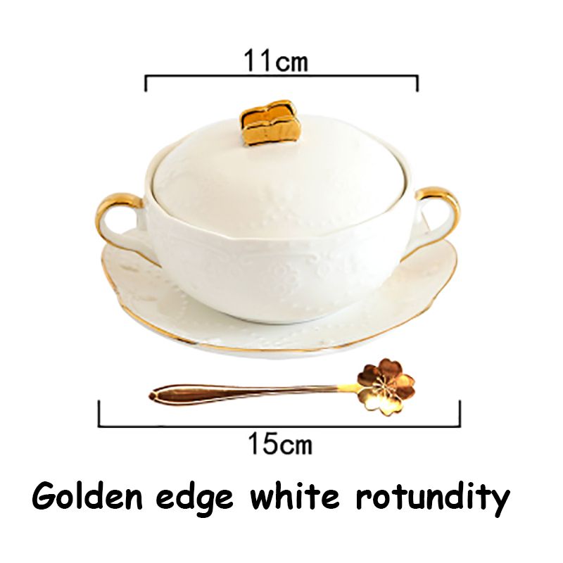Golden edge white R