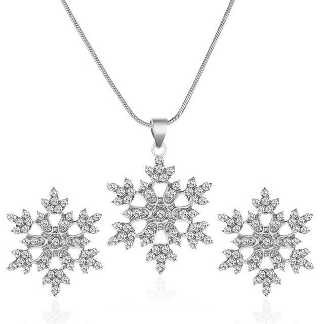 Conjunto de flocos de neve