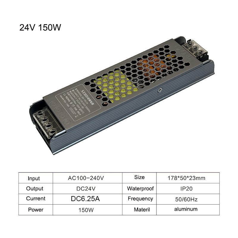 24V 6.25A 150W