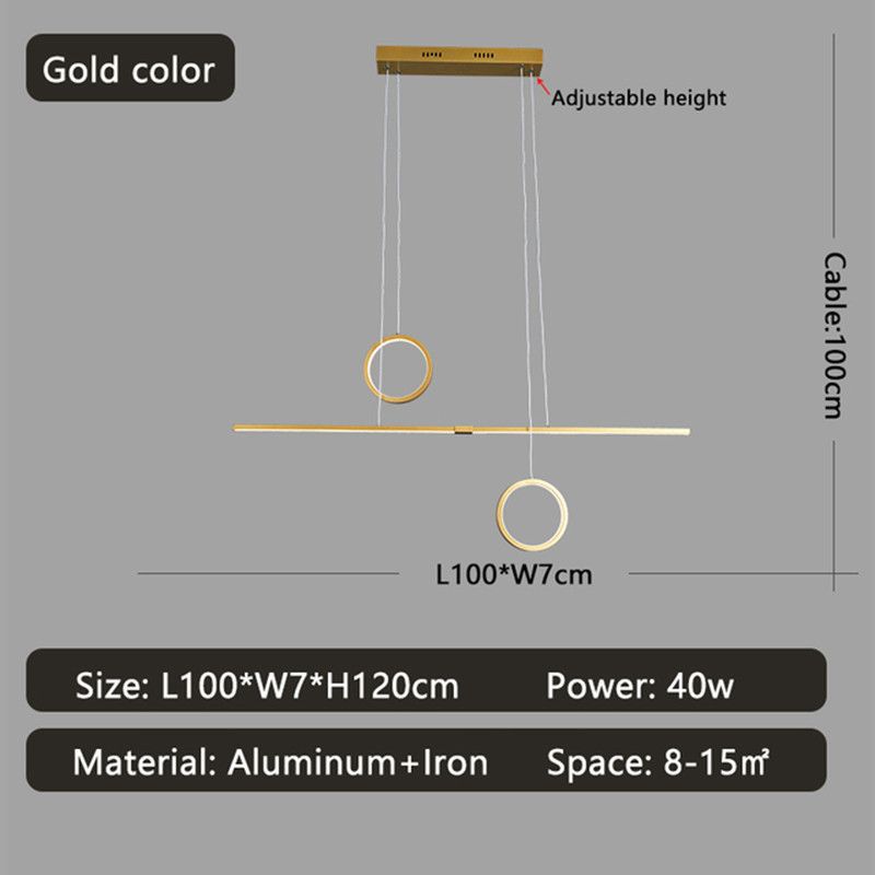 Goldlänge 1000mm Dimmable RC