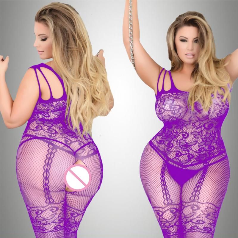 Purple Bodystocking