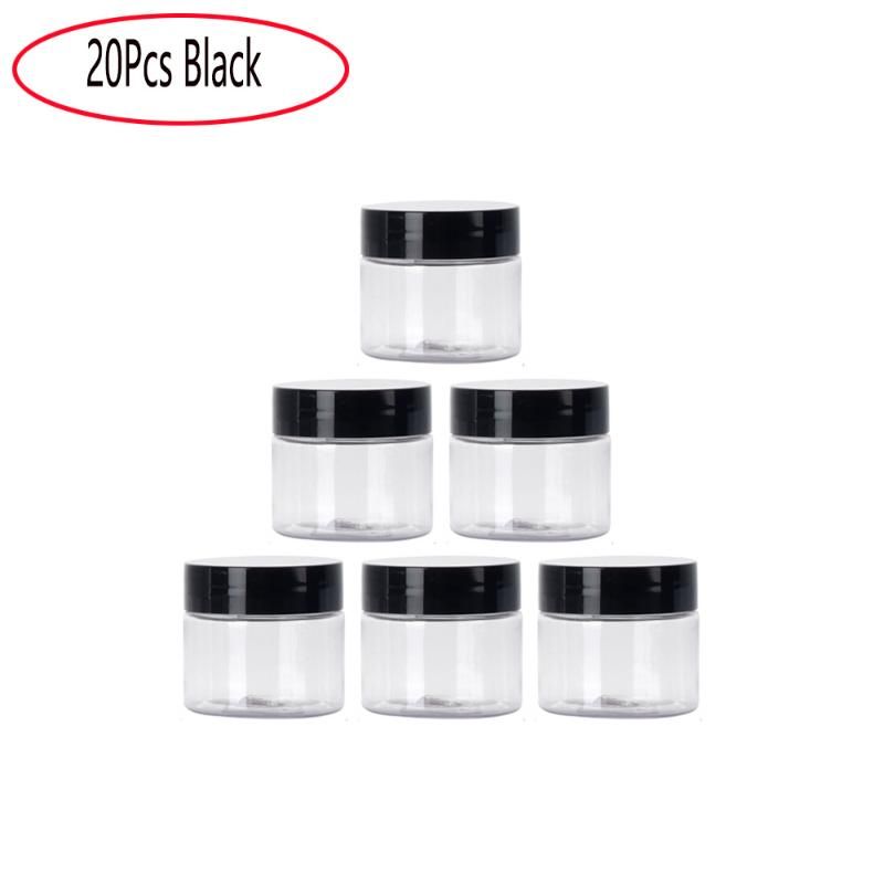 60ml 20Pcs Black ABS