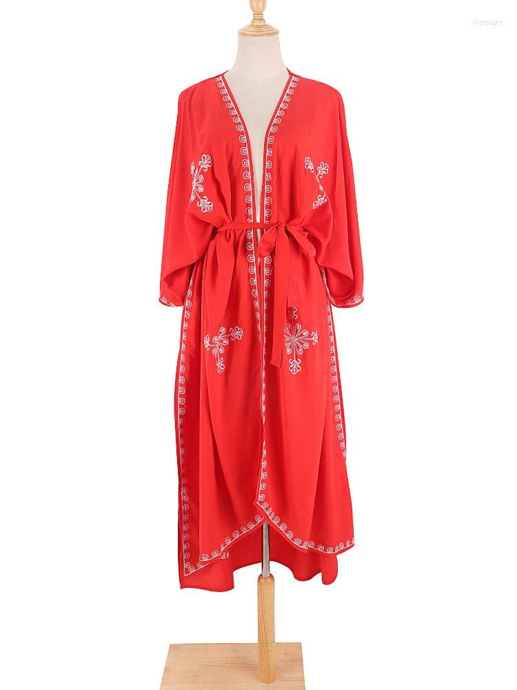 Red Beach Kimono