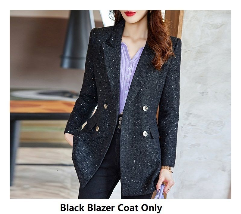 black blazer coat