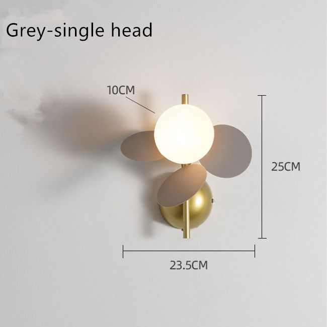 Grey-Single Head chaude blanc (2700-3500K)