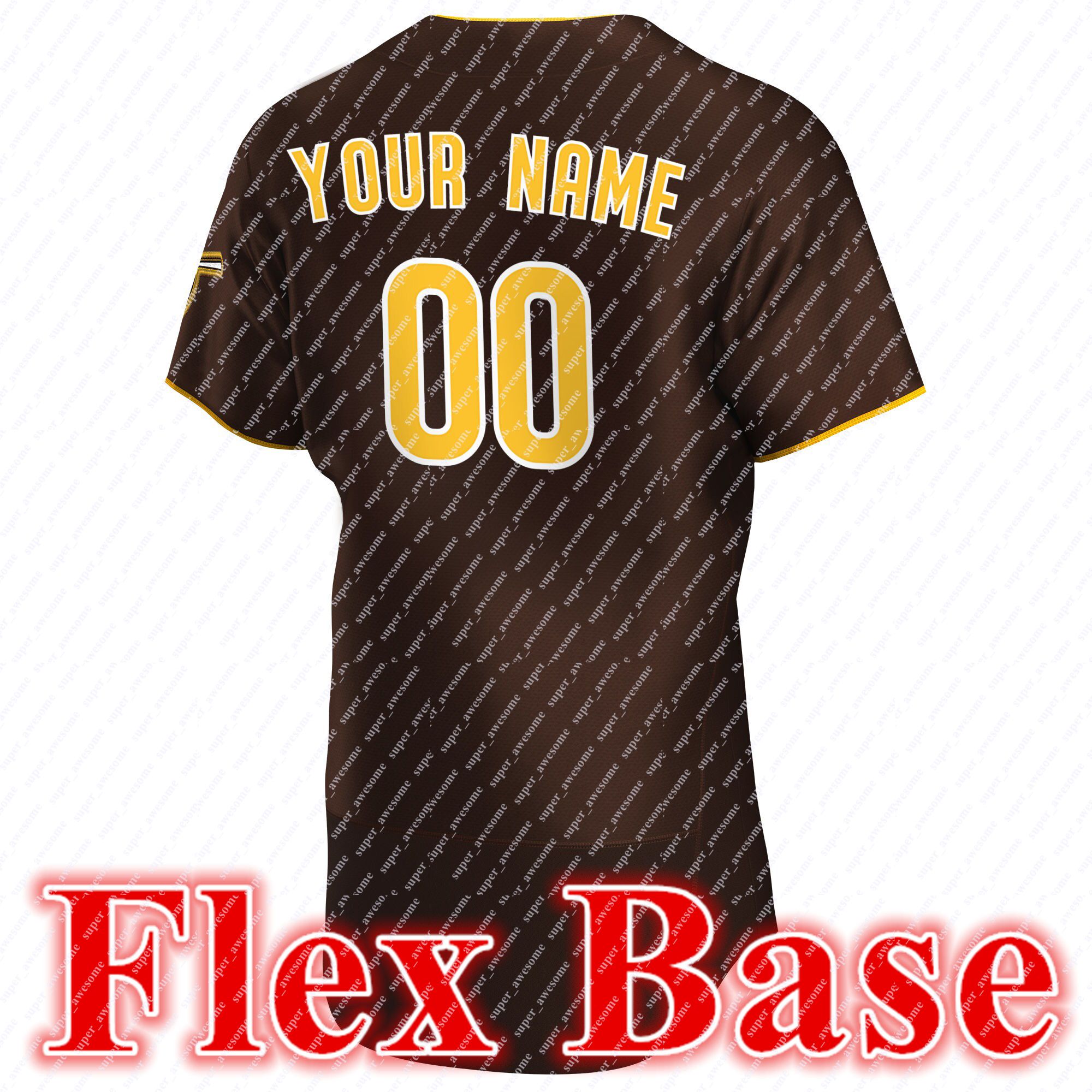 Brown Flex Base With Sleeve Patch