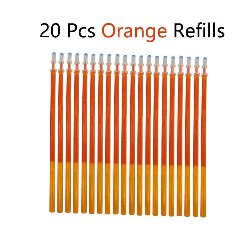 20 개 PCS 오렌지 리필