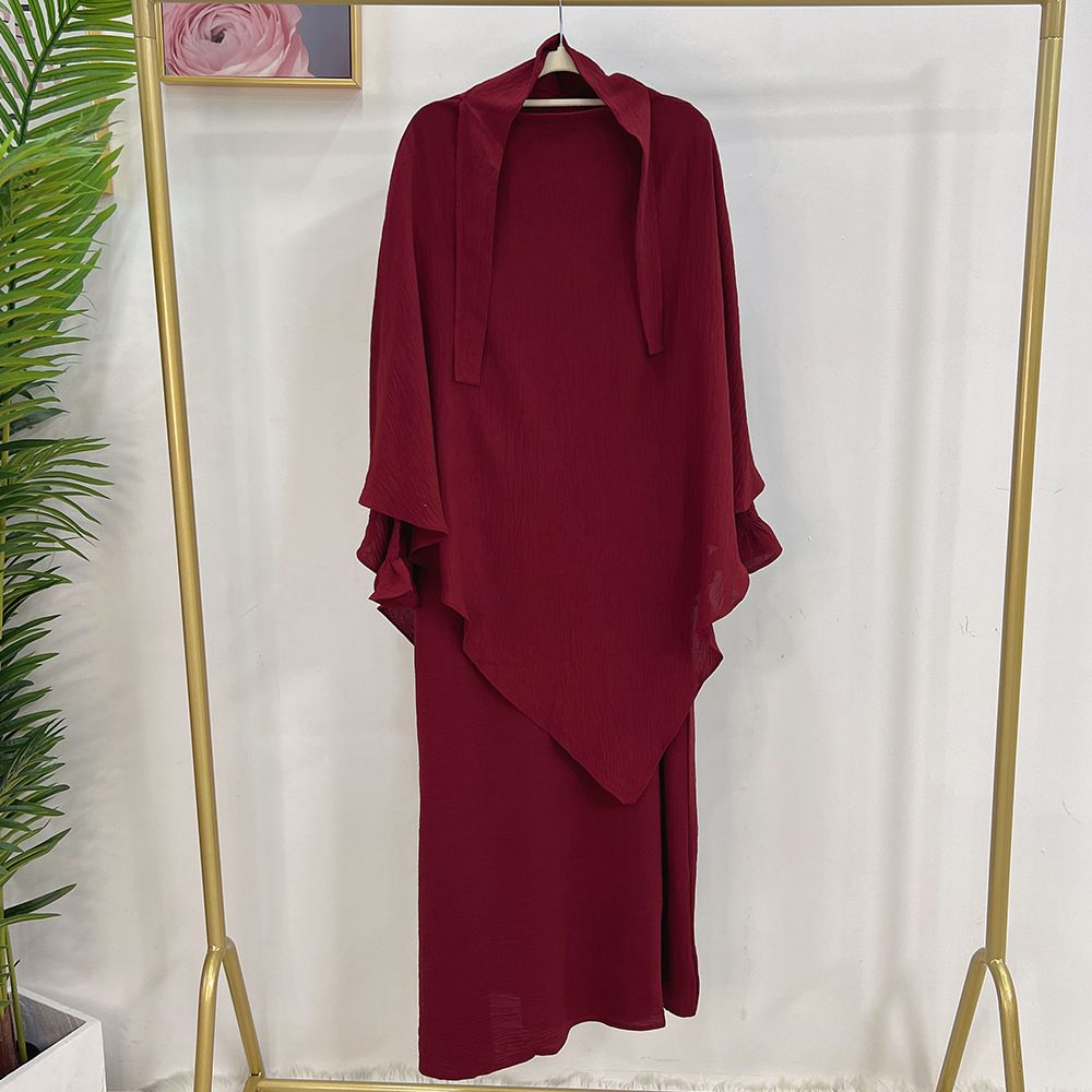 Ensemble 2 pièces bordeaux-XL-XXL