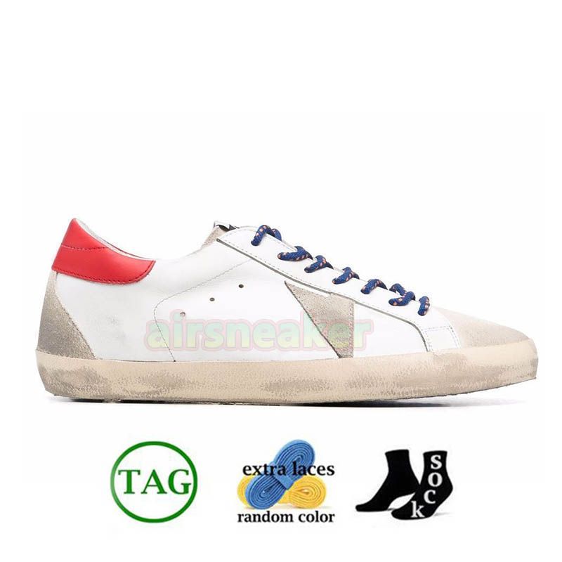 A49 White Red Grey Suede