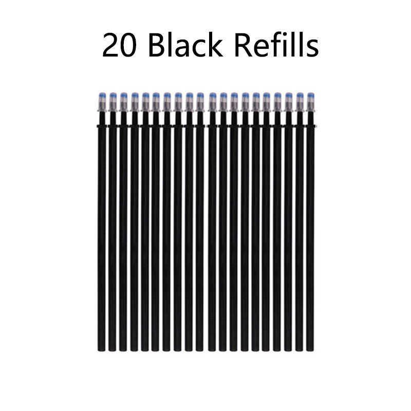 20 Pcs Black Refill