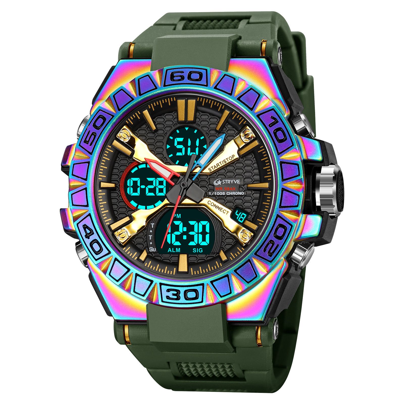 colorful green 8026