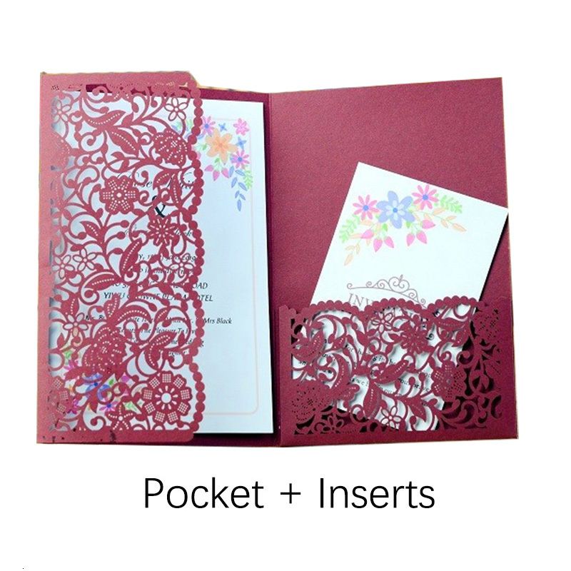 Red Pocket Insters -120x180mm16