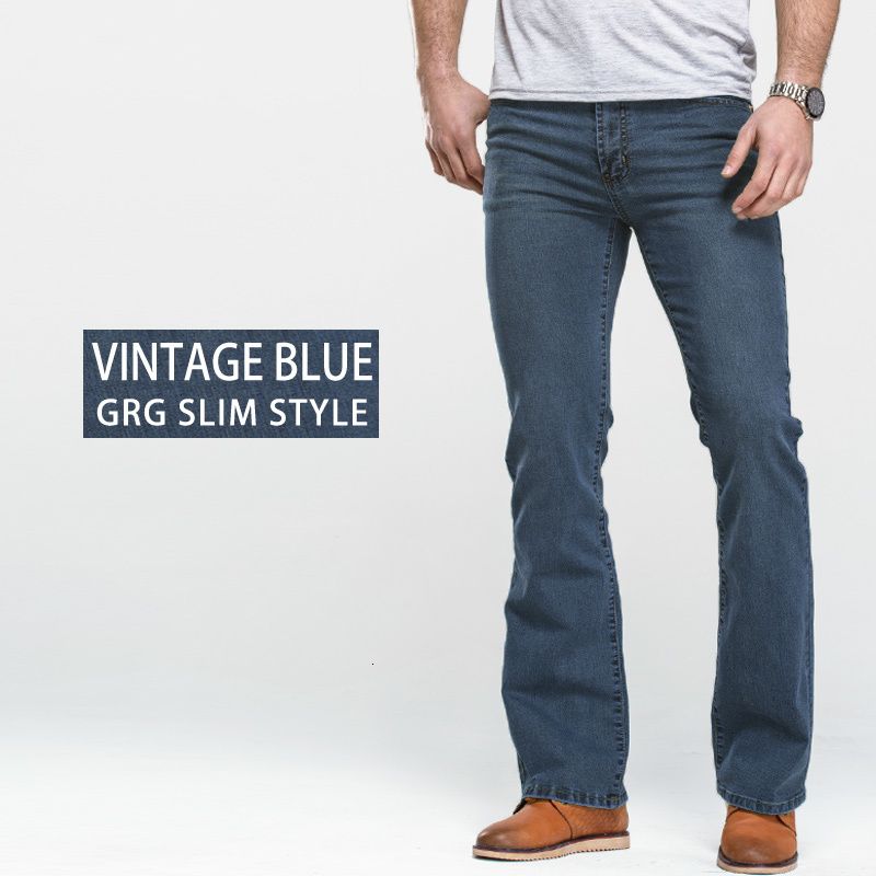 Stretch-Vintage-Blau