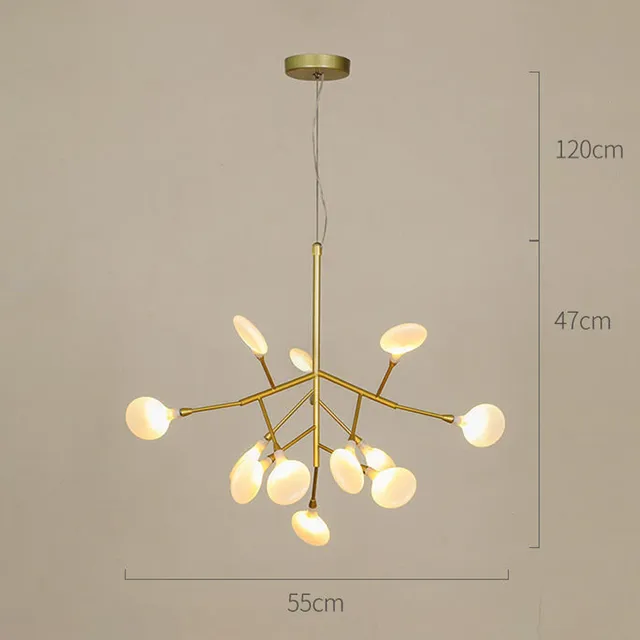 12 Chandelier China White light