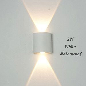 2W bianco bianco caldo (2700-3500k)