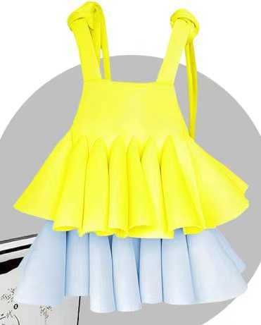 1 pcs blue yellow