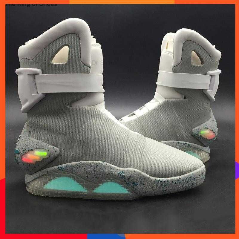 Basketball Shoes Mags S Led Glow In The Dark Lighting Grey Marty