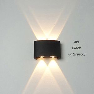 Black 4W Warm light