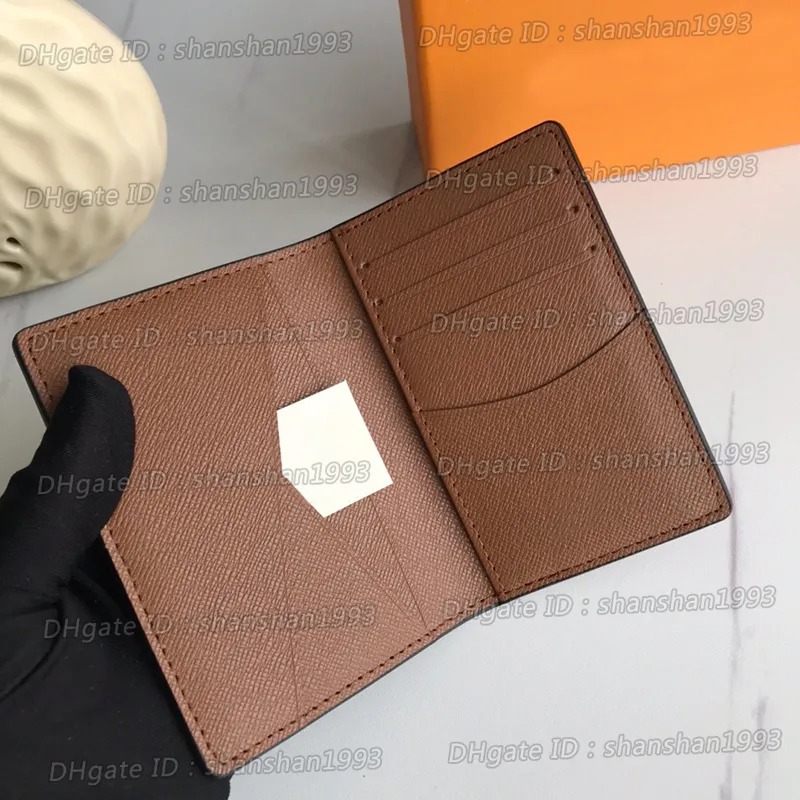 Mens Designer Card Holder Short Luxury Wallet With Multiple Slots For  N63144 And M60502 From Shanshan1993, $20.53