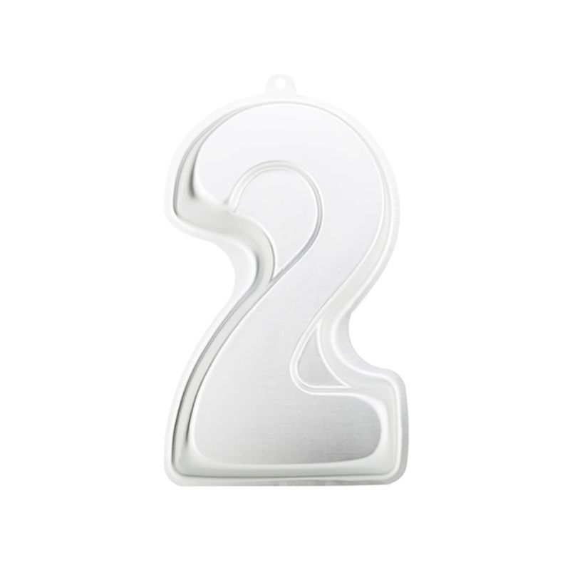 Baking Moulds Aluminum 3D Large Number Cake Pans 1 2 3 4 5 6 7 8 9