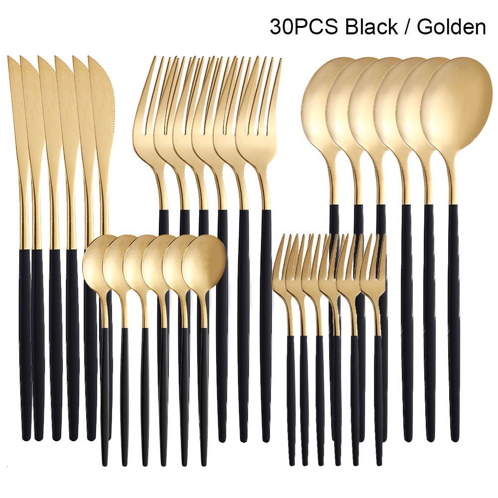 golden schwarz 30pcs