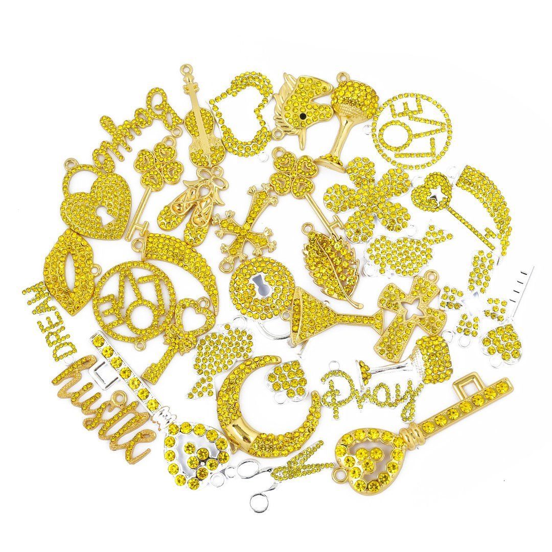 Yellow Rhinestone