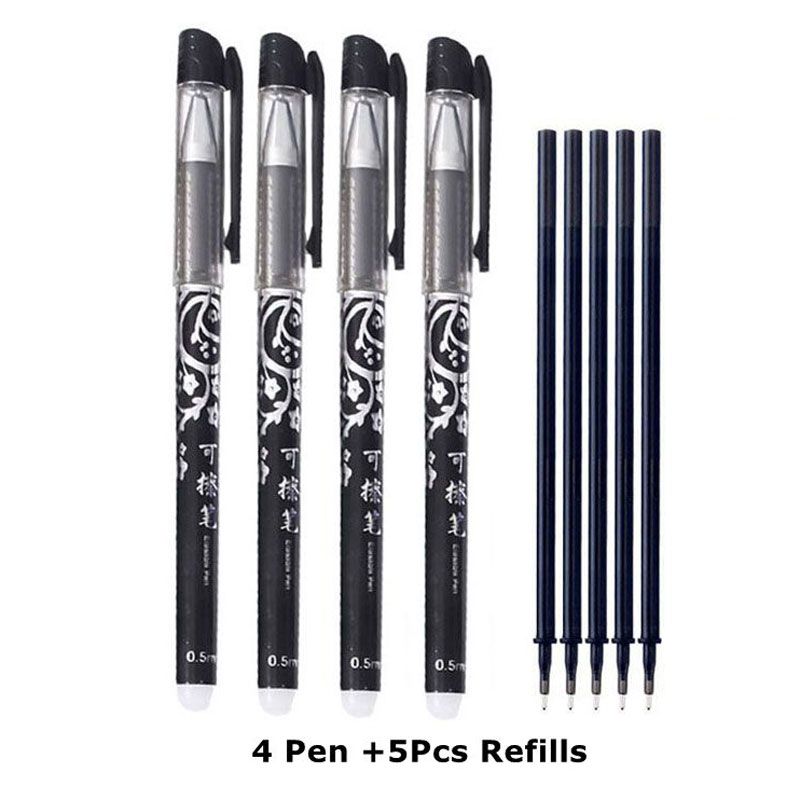 4 Pens 5 Ricarica B TIP Ago 0.5mm