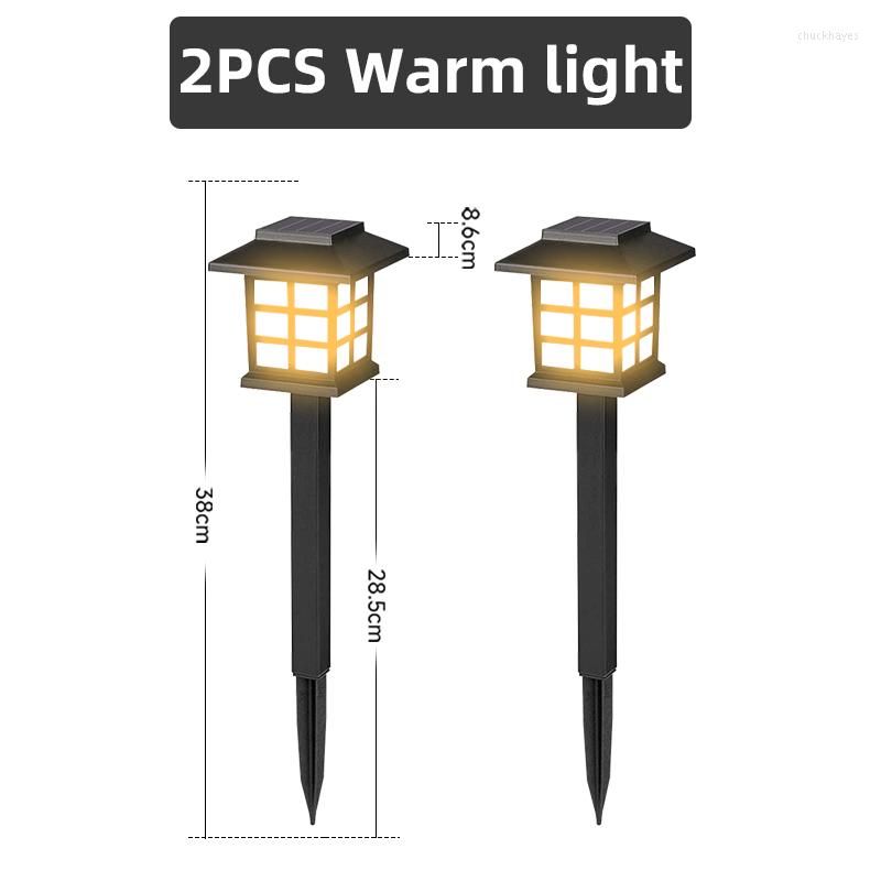 2 pcs Warm light