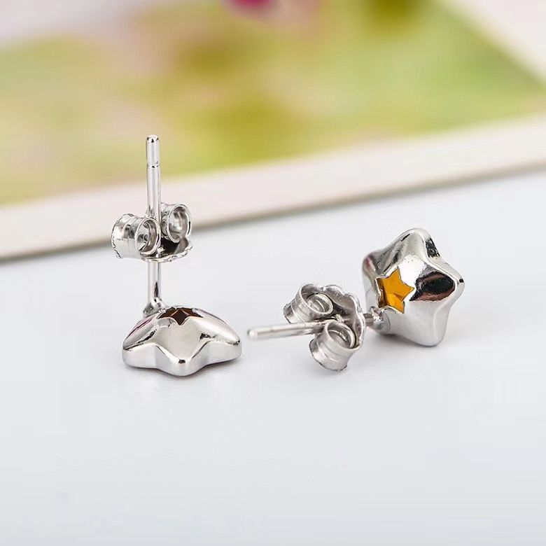 boucles d'oreilles citrines