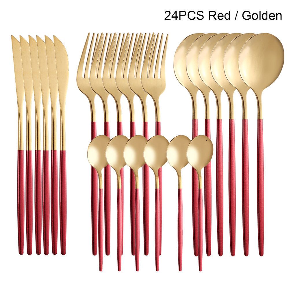 Golden Red 24PCS