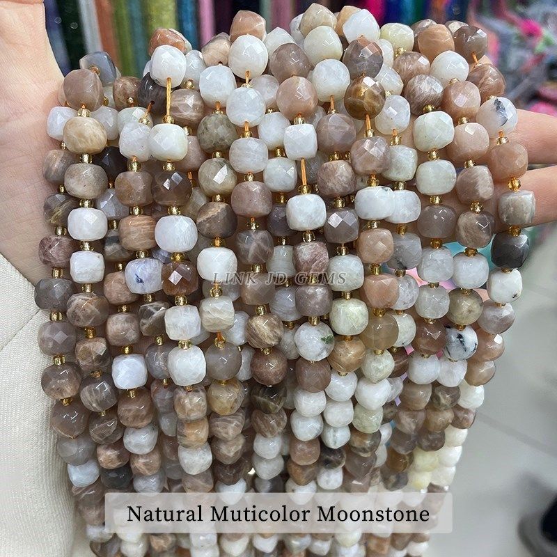 Muticolor Moonstone-8mm約38pcs