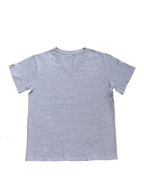 V-Neck Grau