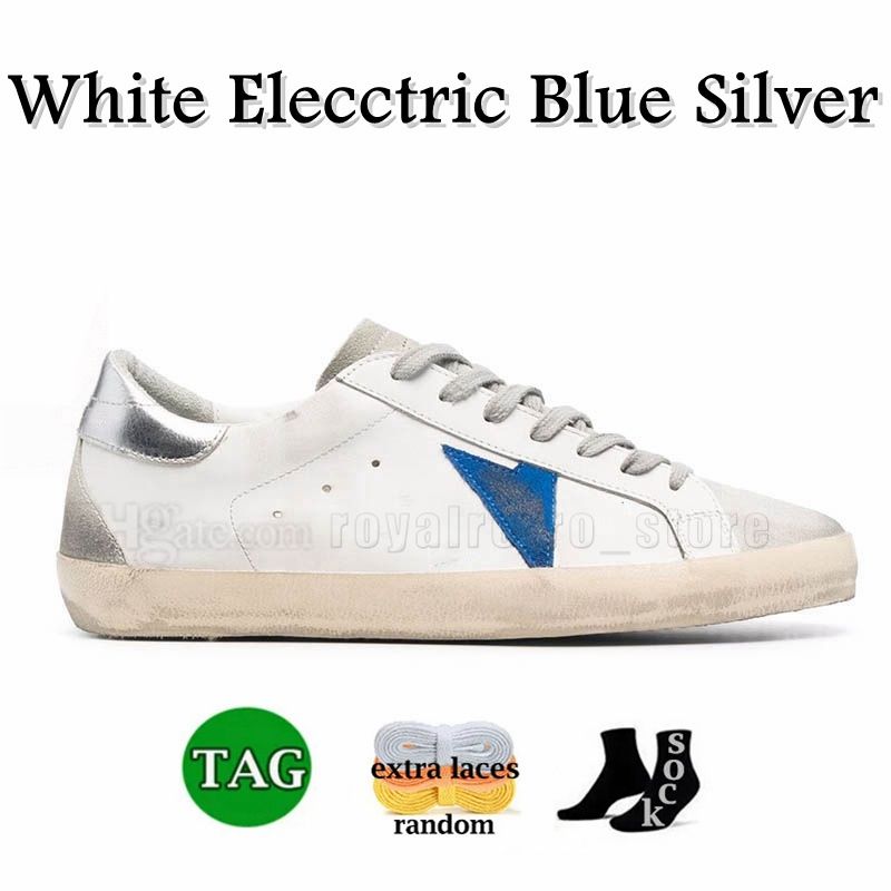 A21 White Eleccictric Blue Silver