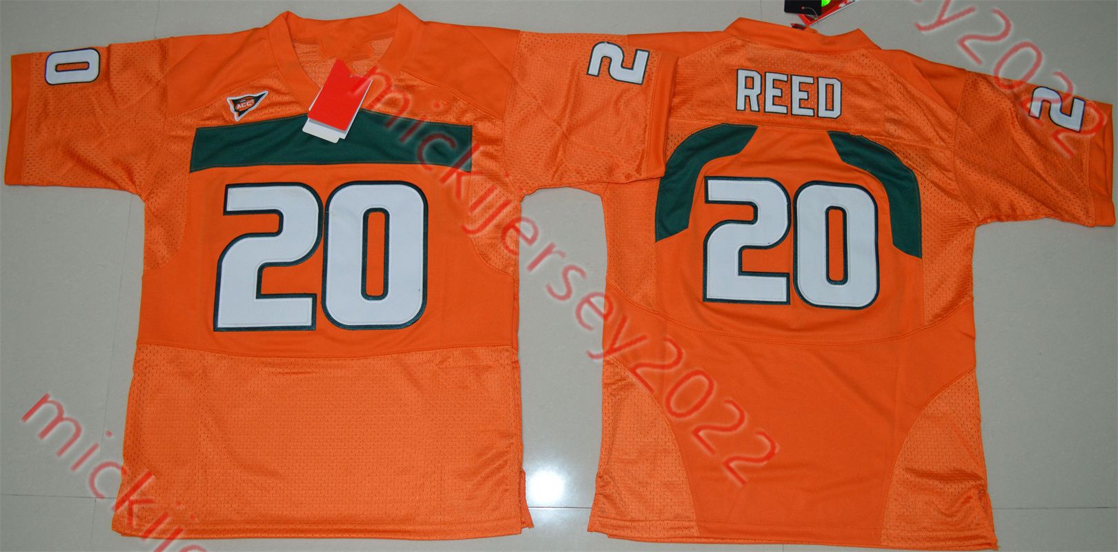 20 Ed Reed Orange Retro (NK)