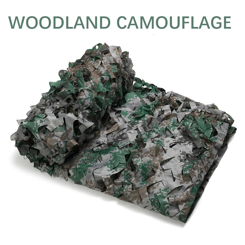 Woodland Camouflage-1.5m x 4m