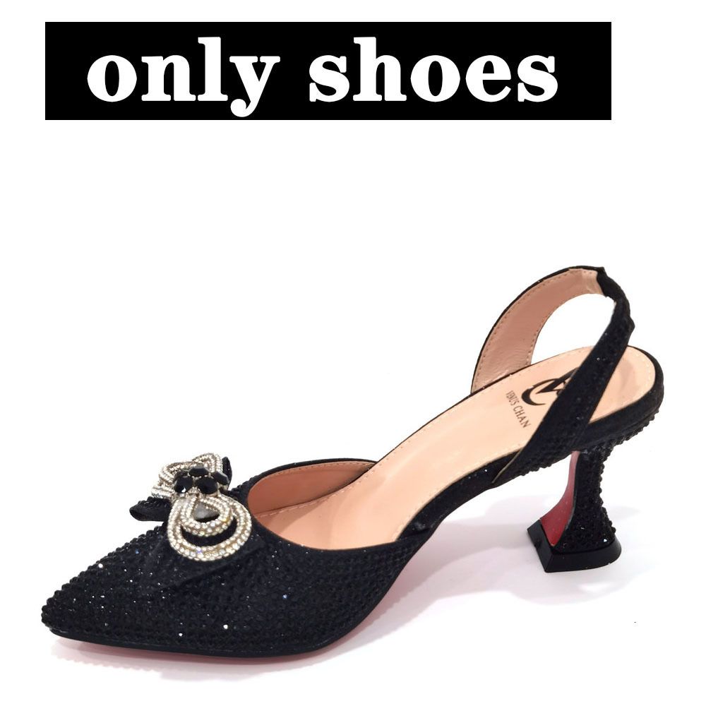 only shoes black