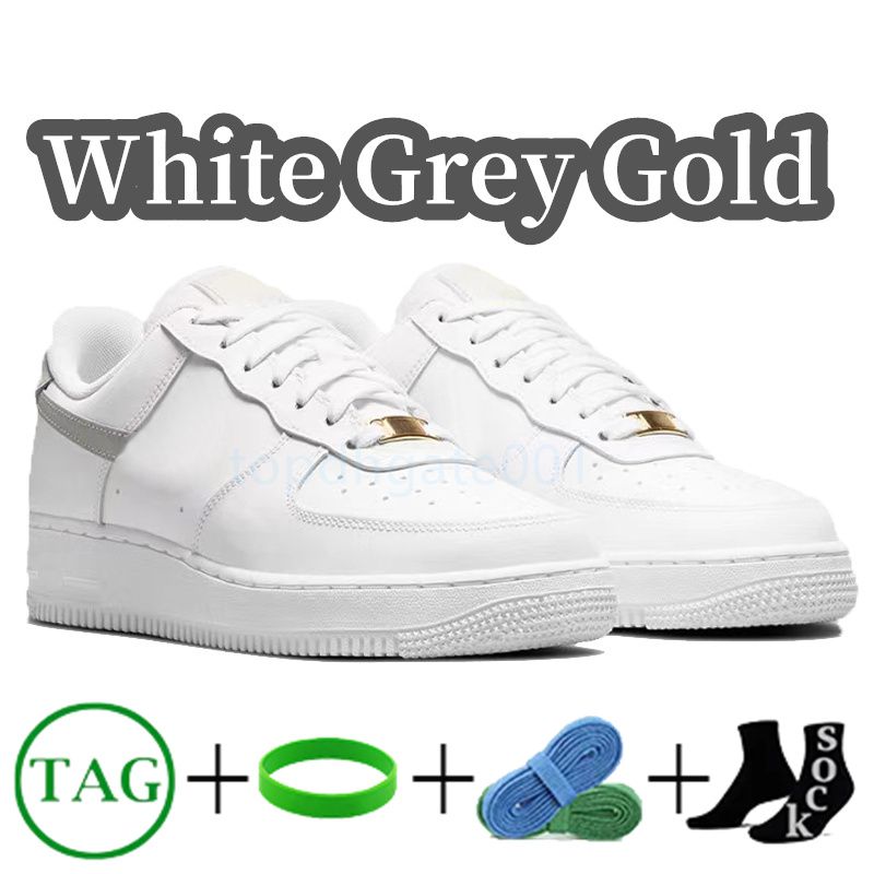 #13- Essential White Grey Gold